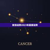 新浪运势2023年星座运势，新浪星座运势查询