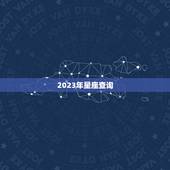 2023年星座查询，12星座的守