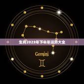 生肖2023年下半年运势大全 2023年12生肖每月运势解析