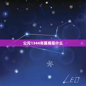 公元1344年属相是什么，十二生肖分别各是哪一年