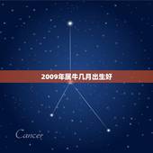 2009年属牛几月出生好，属牛的2009年1月出生的男孩起个小名该叫什