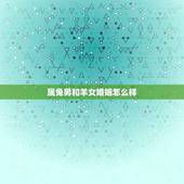 属兔男和羊女婚姻怎么样(十二生肖配对介绍)