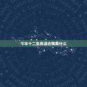 今年十二生肖适合佩戴什么，十二生肖适合佩戴什么首饰