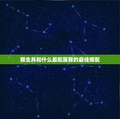 猴生肖和什么最配属猴的最佳婚配，属猴的和什么属相最配，属猴的属相婚配表