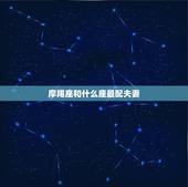 摩羯座和什么座最配夫妻，摩羯座配对排行