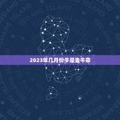 2023年几月份牛是金牛命，2023年属牛是什么命