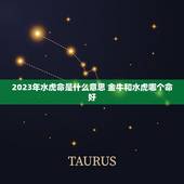 2023年水虎命是什么意思 金牛和水虎哪个命好