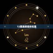 12星座颜值排名男，长相最帅的星座男