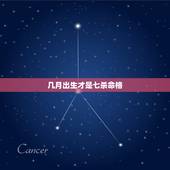 几月出生才是七杀命格 女命带七杀相貌特点