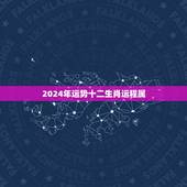 2024年运势十二生肖运程属，2024年运势12生肖运势