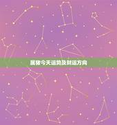 属猪今天运势及财运方向，属狗今天运势及财运方位