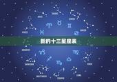 新的十三星座表，13星座蛇夫座的
