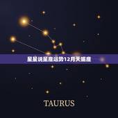 星星说星座运势12月天蝎座