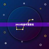 2023年金牛宝取名，2023年出生的宝宝五行缺什么，起什么名字
