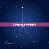 双子座女生想分手的前兆，双子女想分手前兆