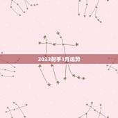 2023射手1月运势