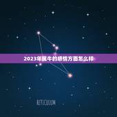 2023年属牛的感情方面怎么样，2023年属牛男1985年和属猪女20