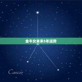 金牛女未来5年运势