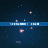 十月份的天蝎座与十一月的天蝎，十月和十一月的天蝎谁聪明