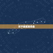 双子座星座命盘，庚申日是什么星座