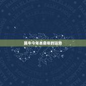 属牛今年本命年的运势，属牛本命年的运势怎样