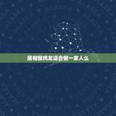 属相猴鸡龙适合做一家人么，属相鸡的人和属相猴的人能合伙做生意吗？