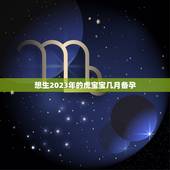 想生2023年的虎宝宝几月备孕，想生2023年的虎宝宝几月备孕？
