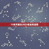73年天蝎女2023年全年运势