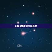 2023金牛命几月最好，牛年几月出生最好命2023年
