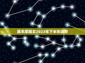 属羊摩羯女2023年下半年运势(事业顺遂感情有波折)