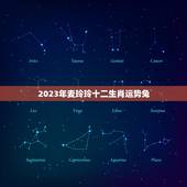 2023年麦玲玲十二生肖运势兔，麦玲玲属羊人2023年运势运程？