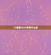 12星座2023年有什么劫，唐立淇2023年星座运势