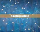 牛年运势2023运势详解，属马人2023年运势运程