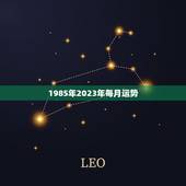 1985年2023年每月运势，2023年属狗1970年每月运势及运程？