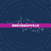 婚姻配对属相虎对牛怎么样，属牛与属虎相冲吗？