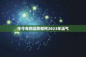 牛今年的运势如何2023年运气(介绍牛年运势展望)