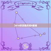 2016农历腊月初9属相，2016农历二月初九属什么生肖？