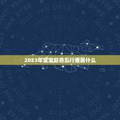 2023年宝宝起名五行要属什么