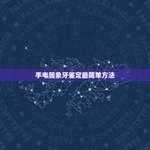 手电筒象牙鉴定最简单方法，怎样鉴定真假象牙的五个方法