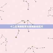 十二生肖婚配男女属相最佳配对，属羊的男女属相婚配表 属羊的和什么属相最