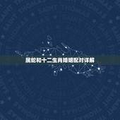 属蛇和十二生肖婚姻配对详解，属蛇的和什么属相最配 揭秘最佳婚配表