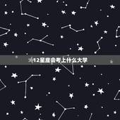 12星座会考上什么大学，十二星座更优秀的星座