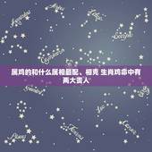 属鸡的和什么属相最配、相克 生肖鸡命中有两大贵人