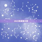 2023年属猪大忌 属猪人2023年犯太岁要注意什么