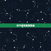 双子座流星雨歌曲，处女座流星雨2023