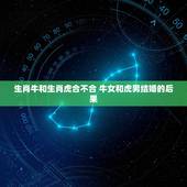 生肖牛和生肖虎合不合 牛女和虎男结婚的后果