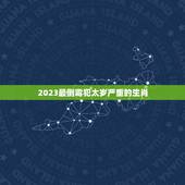 2023最倒霉犯太岁严重的生肖，郭子怡做寿-全家都上 猜一生肖 麻烦大