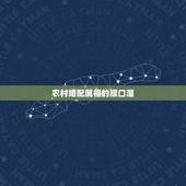 农村婚配属相的顺口溜，十二生肖顺序顺口溜