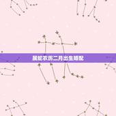 属蛇农历二月出生婚配，属蛇的正月和二月婚配，怎么样