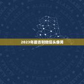 2023年最吉利微信头像男，微信昵称2023最新的男